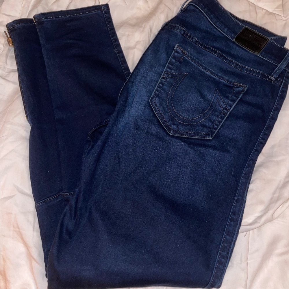 True religion blue jeans